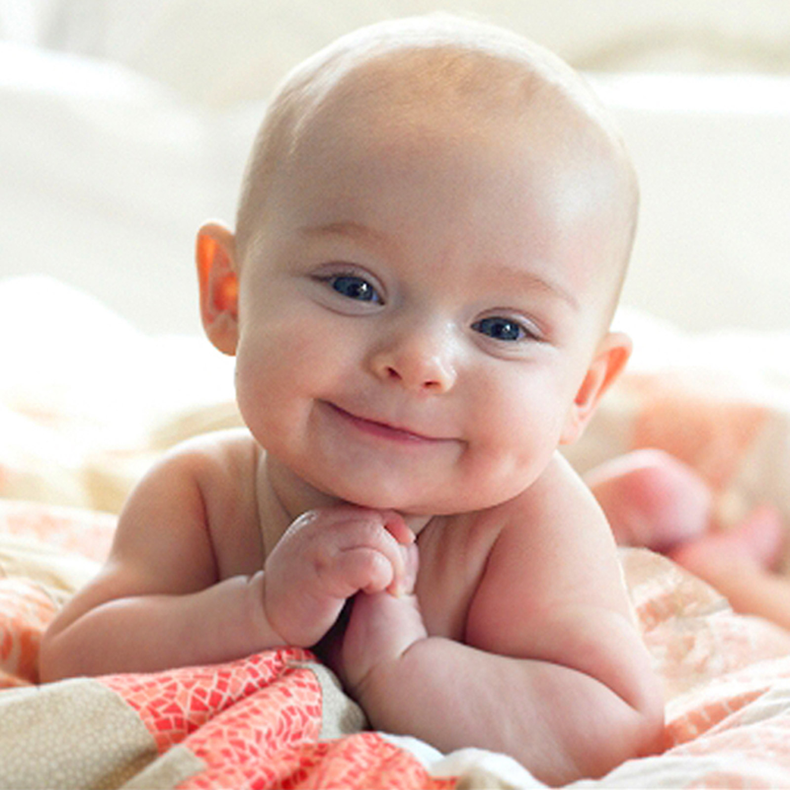 Smiling baby