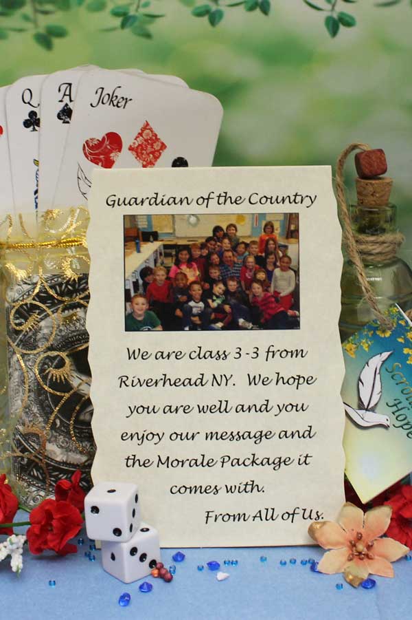 Classroom photo scroll