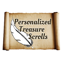 Personalized Treasure Scrolls | Logo